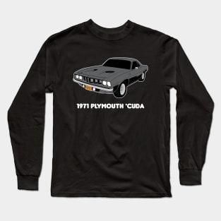 1971 Plymouth 'Cuda Long Sleeve T-Shirt